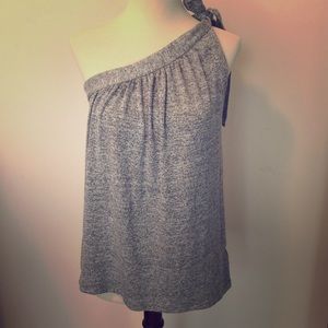 Gap One-shoulder knit blouse